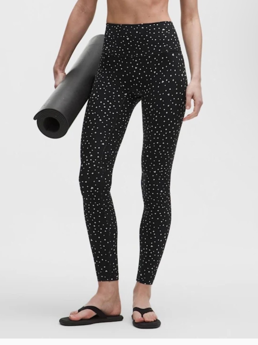 lululemon Align No Line High-Rise Polka Dot & Heart Print